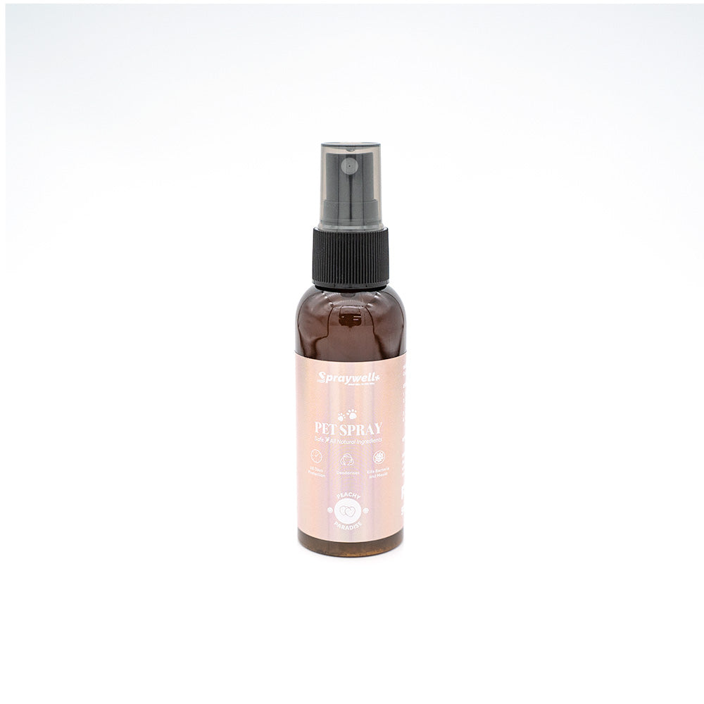 Pet Spray - Peach - 100mL/50mL